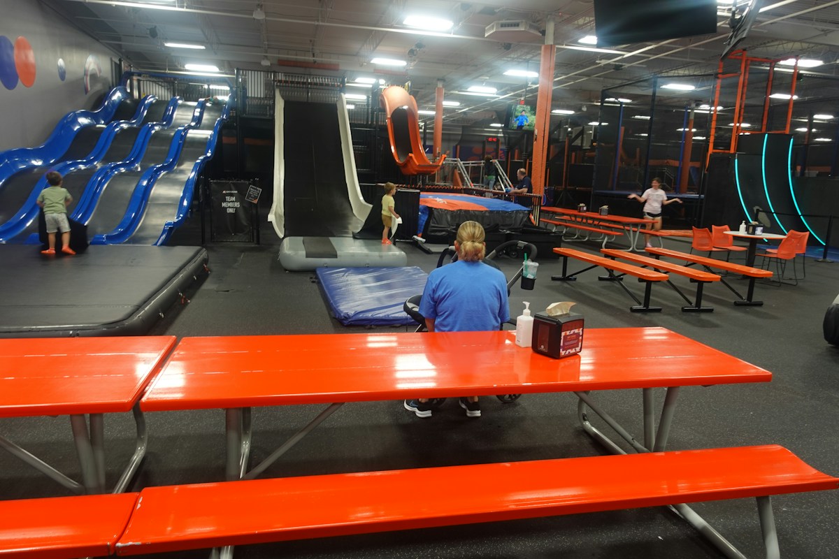 Child bouncing